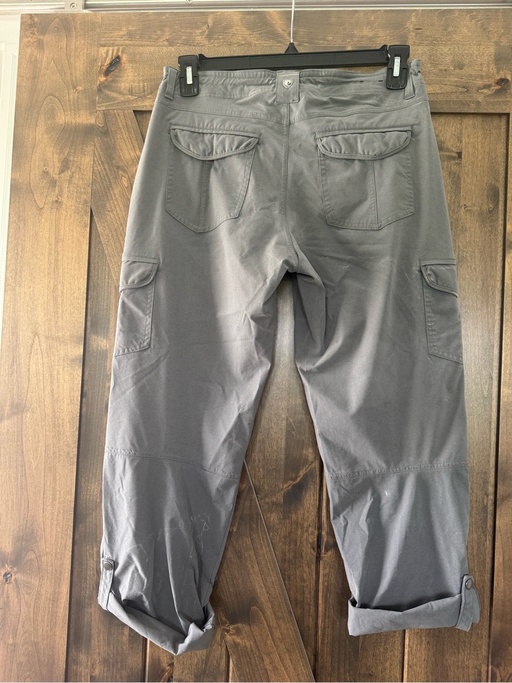 Kuhl Women's Roll-up Cargo Pants — Gray Size 8